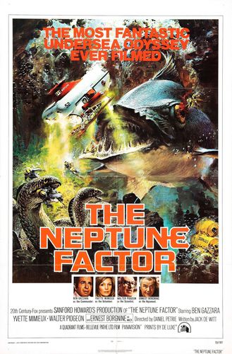 The Neptune Factor (1973) Daniel Petrie, Ben Gazzara, Walter Pidgeon, Ernest Borgnine