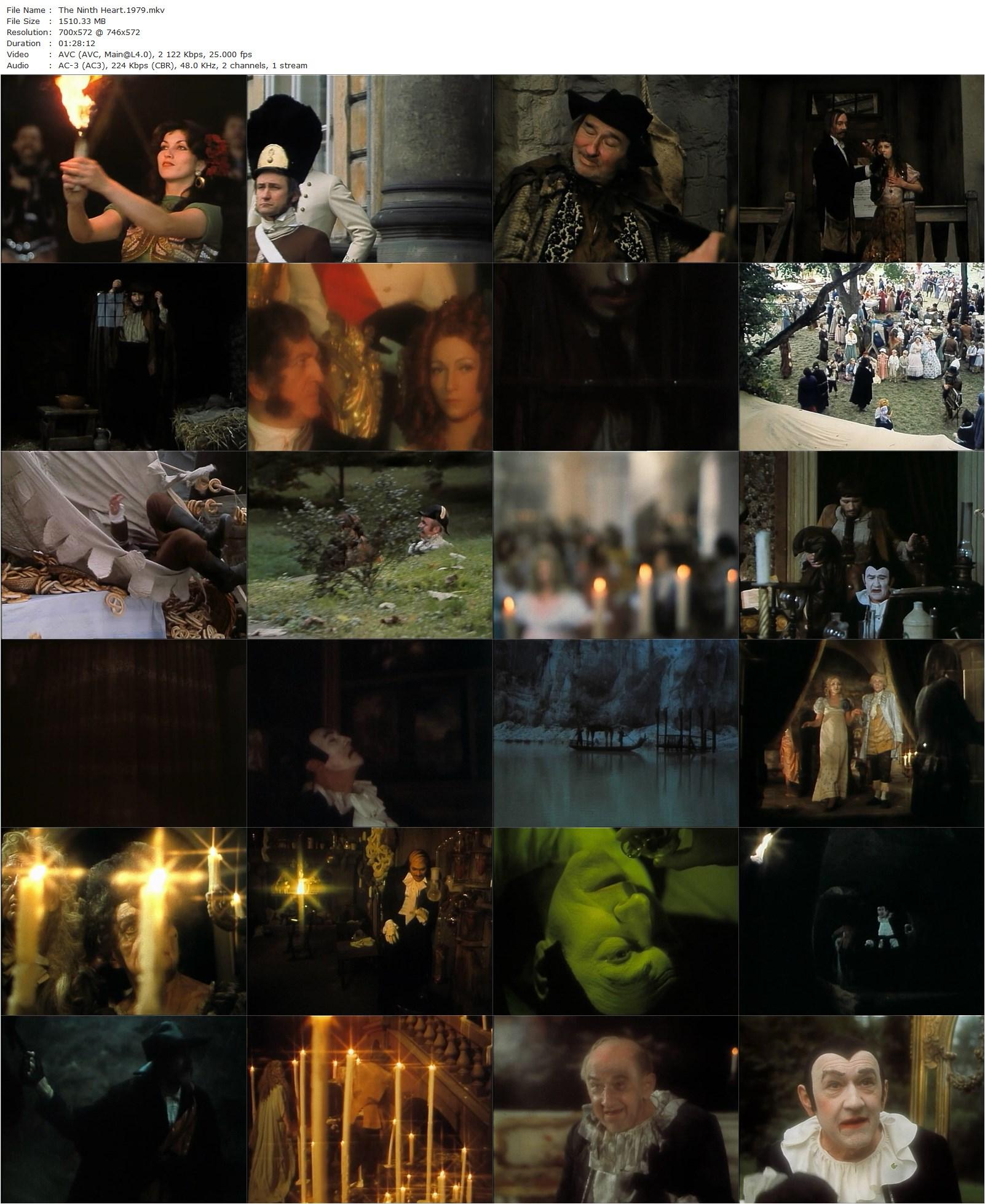 The Ninth Heart (1979) Juraj Herz, Ondrej Pavelka, Anna Malová, Julie Juristová-poster