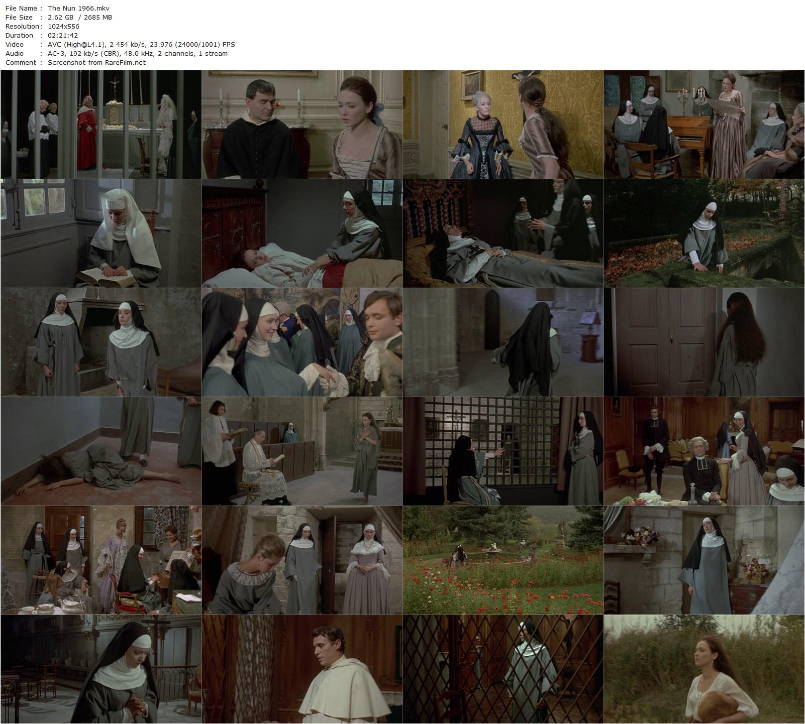 La religieuse / The Nun (1966) Jacques Rivette, Anna Karina, Liselotte Pulver, Micheline Presle-poster