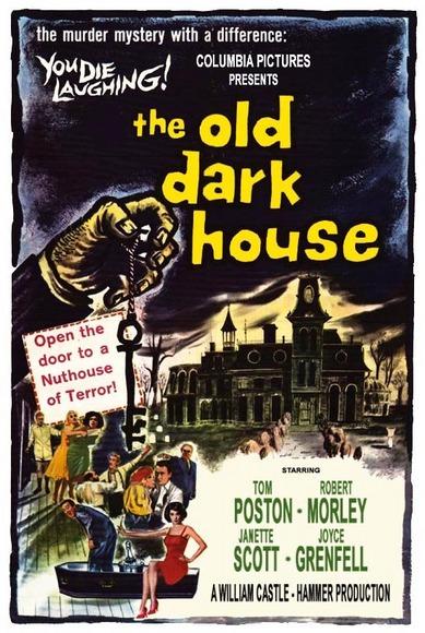 The Old Dark House (1963) William Castle, Tom Poston, Robert Morley, Janette Scott