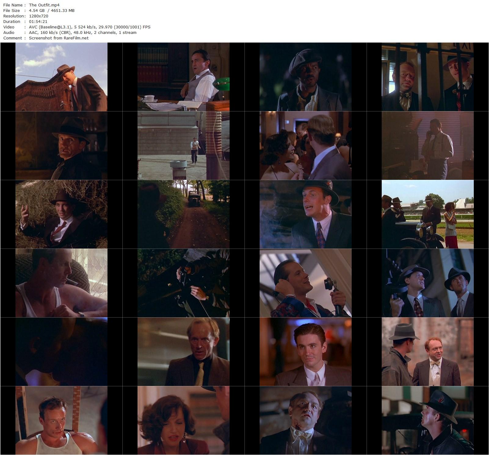 The Outfit (1993) J. Christian Ingvordsen, Lance Henriksen, Martin Kove, Billy Drago-poster