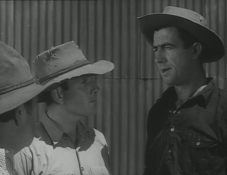 The Overlanders (1946) Harry Watt, Chips Rafferty, John Nugent Hayward, Daphne Campbell, Adventure, Western-poster