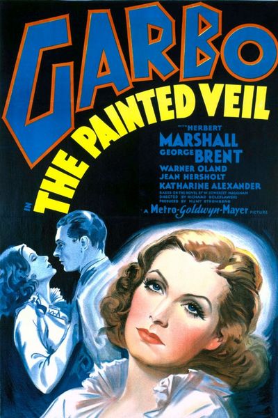The Painted Veil (1934) Richard Boleslawski, Greta Garbo, Herbert Marshall, George Brent, Drama, Romance