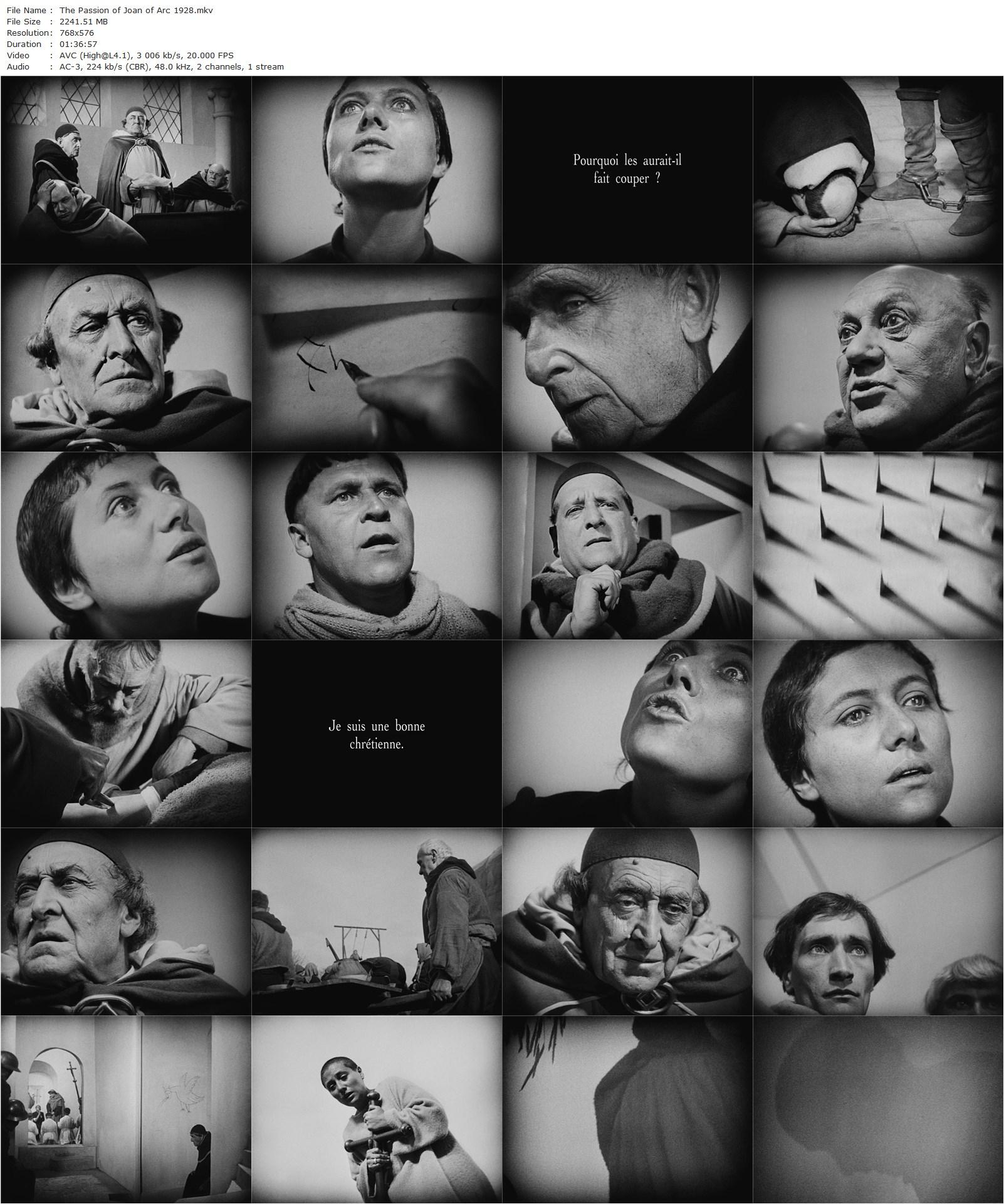 The Passion of Joan of Arc AKA La passion de Jeanne d’Arc (1928) Carl Theodor Dreyer, Maria Falconetti, Eugene Silvain, André Berley-poster