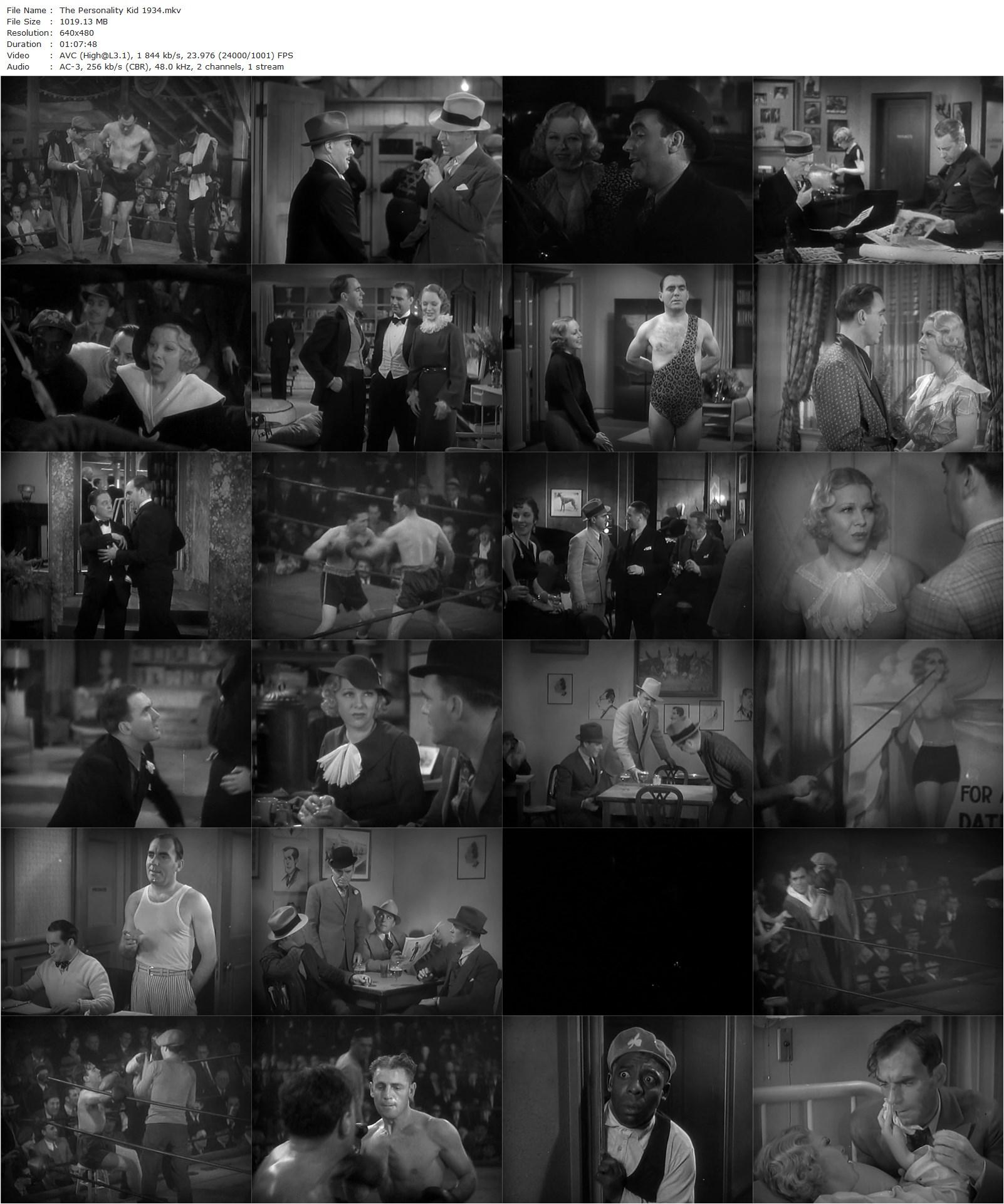 The Personality Kid (1934) Alan Crosland-poster