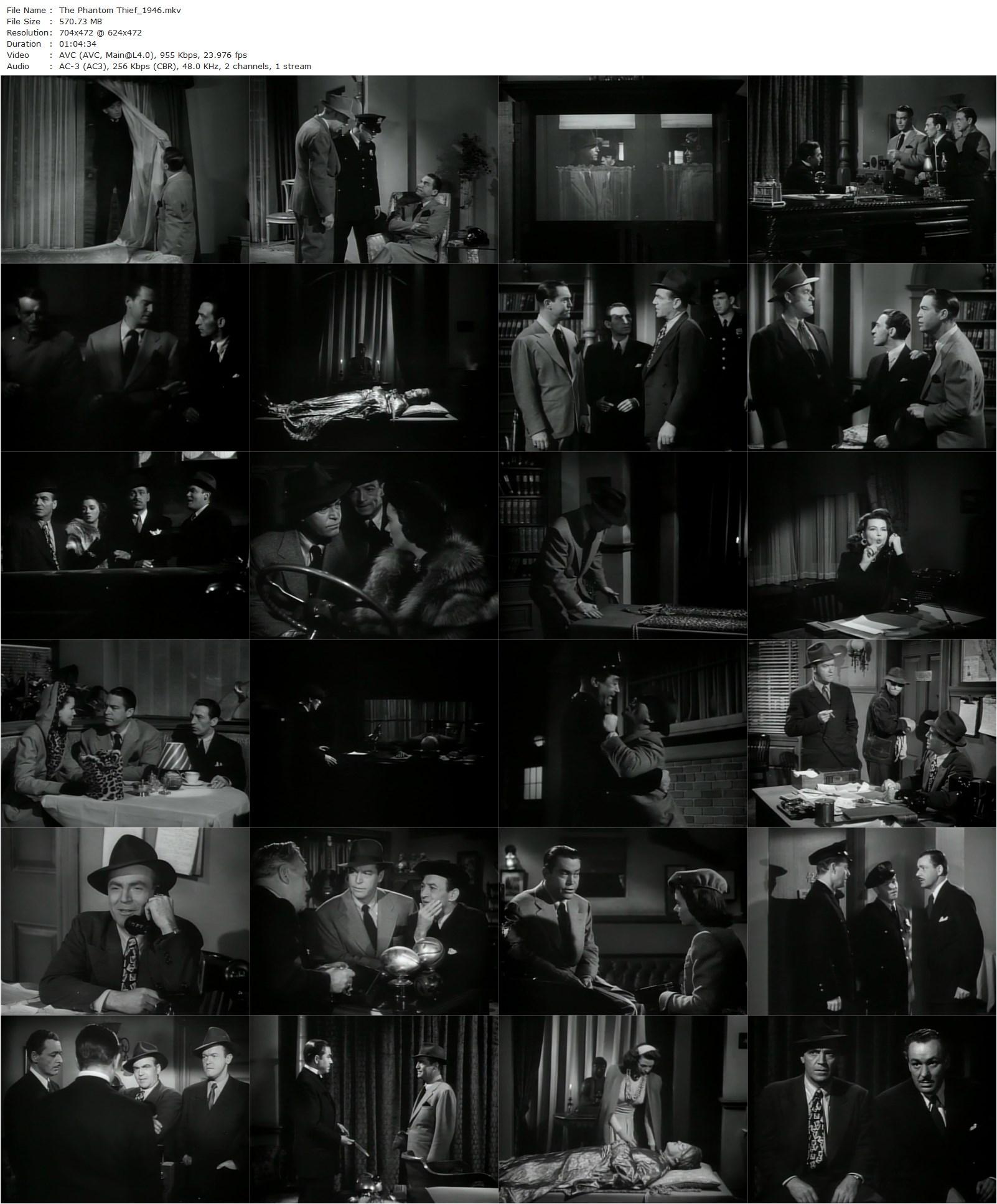 The Phantom Thief (1946) D. Ross Lederman, Chester Morris, Jeff Donnell, Richard Lane-poster