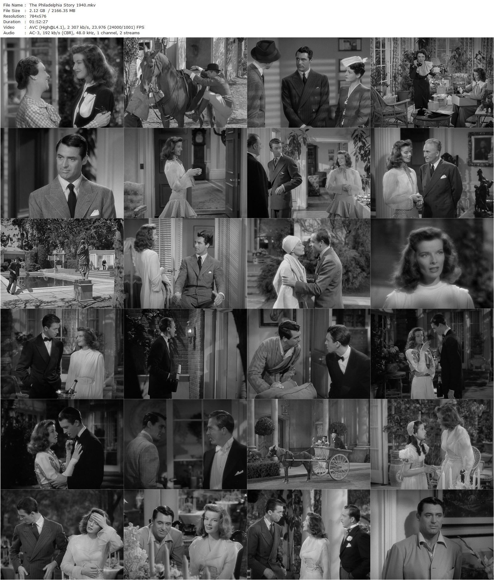 The Philadelphia Story (1940) George Cukor, Cary Grant, Katharine Hepburn, James Stewart-poster