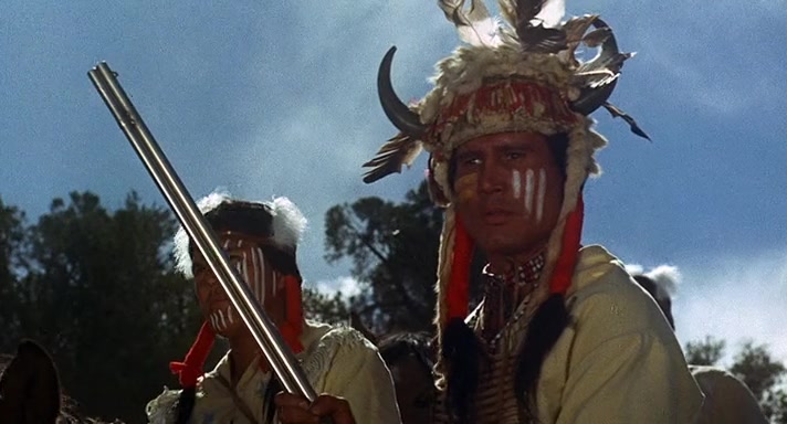 The Plainsman (1966) David Lowell Rich, Don Murray, Guy Stockwell, Abby Dalton-poster