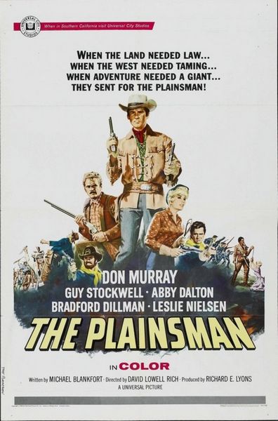 The Plainsman (1966) David Lowell Rich, Don Murray, Guy Stockwell, Abby Dalton