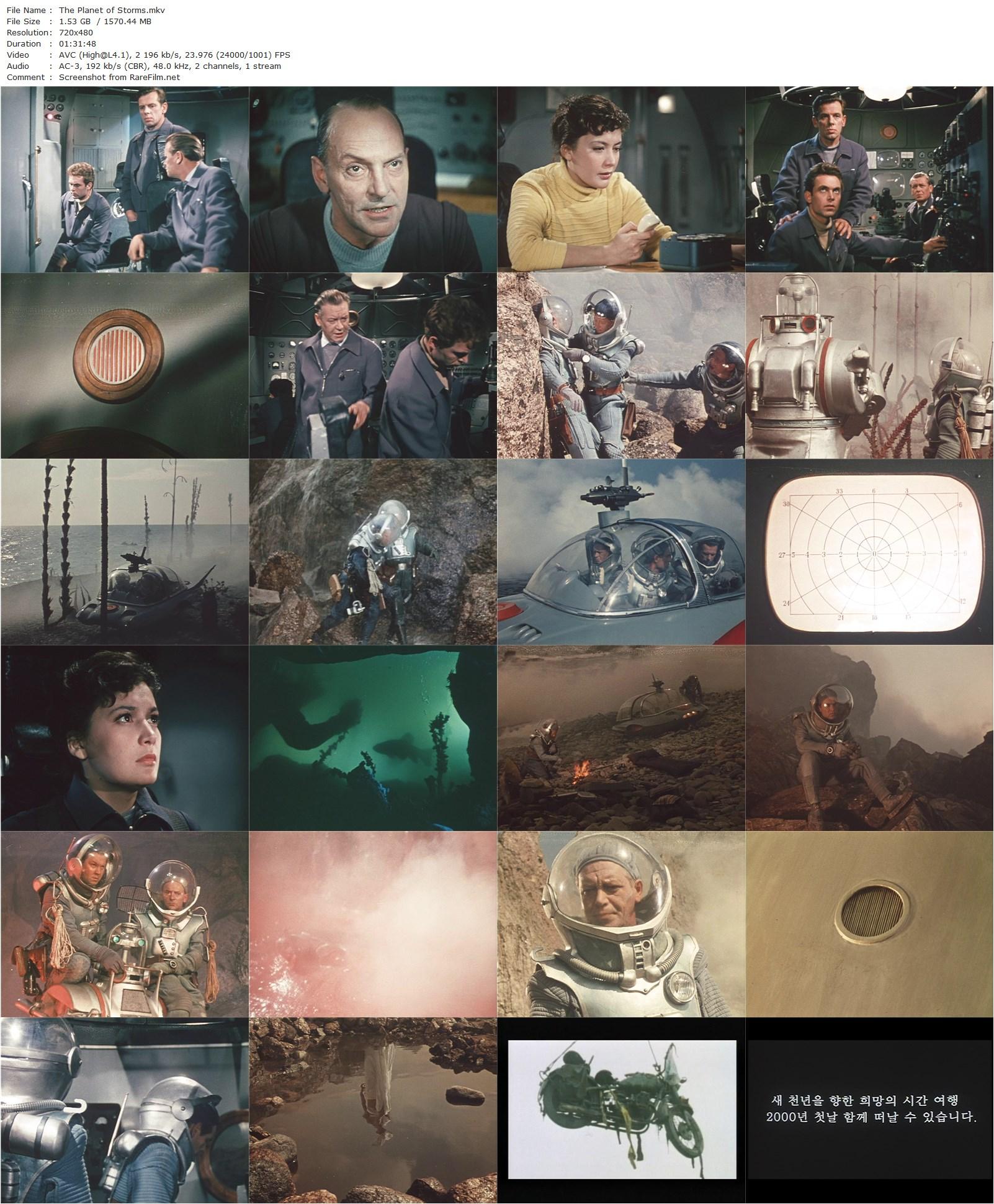 Planet of Storms / Planeta bur (1962) Pavel Klushantsev, Vladimir Emelyanov, Georgi Zhzhyonov, Gennadi Vernov-poster