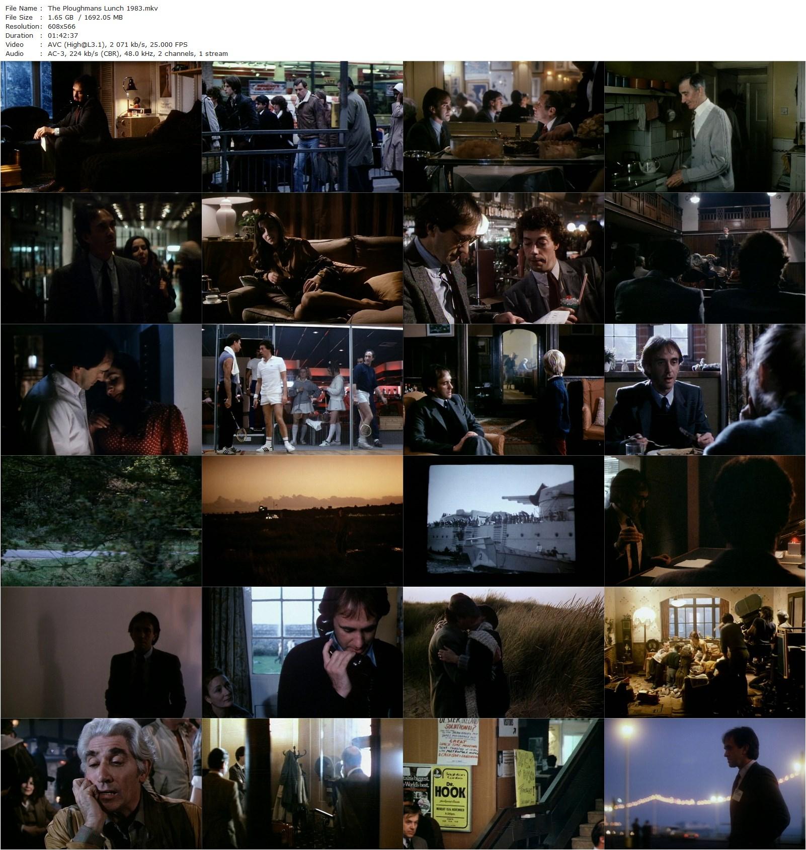 The Ploughman’s Lunch (1983) Richard Eyre-poster