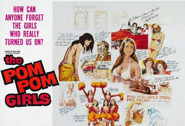 The Pom Pom Girls (1976) Joseph Ruben, Robert Carradine, Jennifer Ashley, Michael Mullins, Comedy, Romance, Erotic
