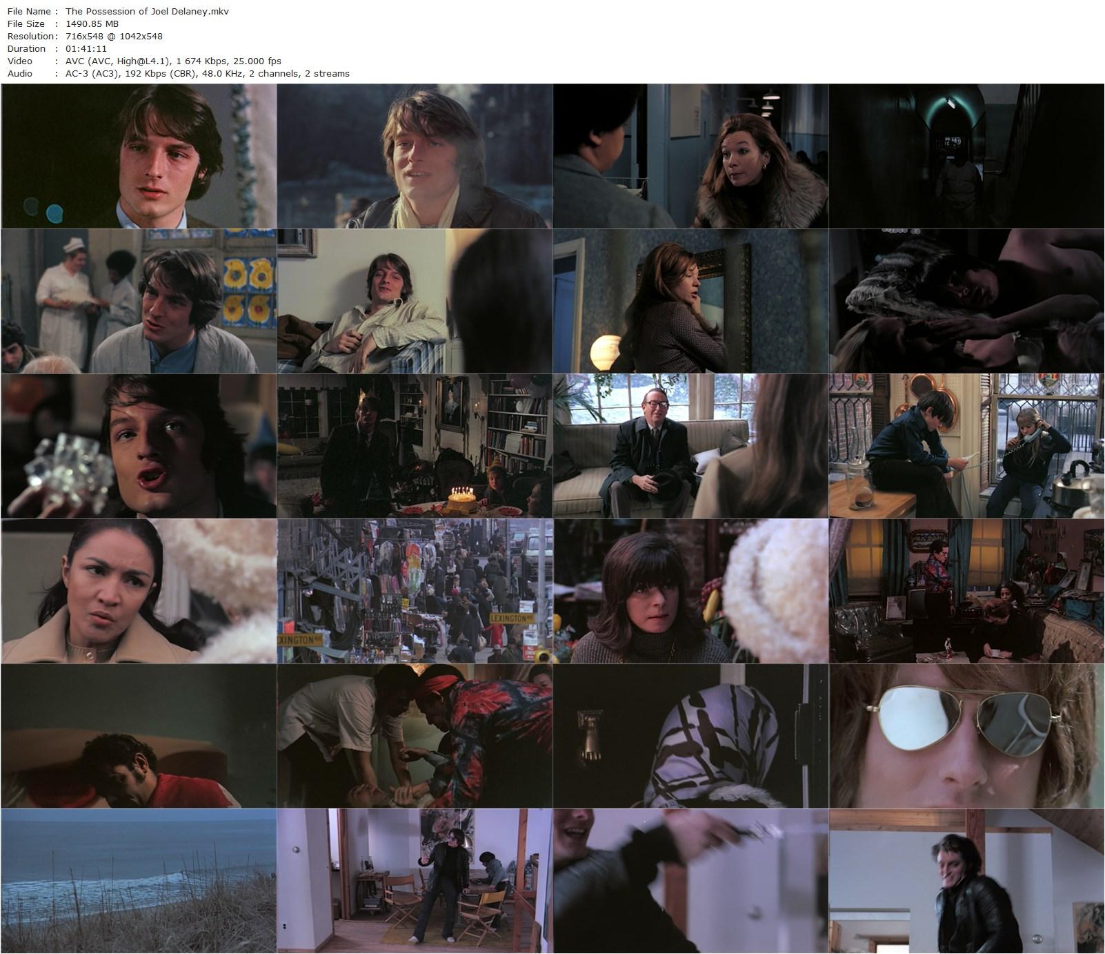 The Possession of Joel Delaney (1972) Waris Hussein, Shirley MacLaine, Perry King, David Elliott-poster