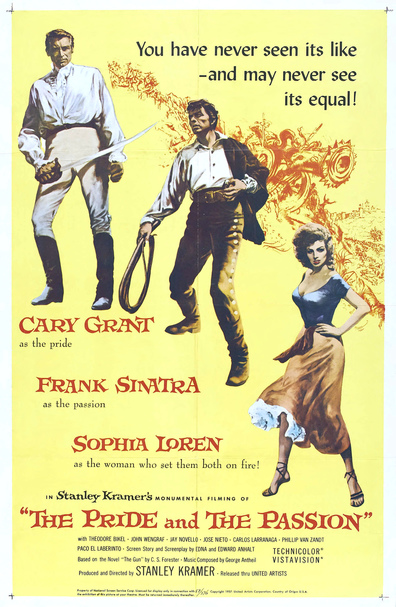 The Pride and the Passion (1957) Stanley Kramer, Cary Grant, Frank Sinatra, Sophia Loren
