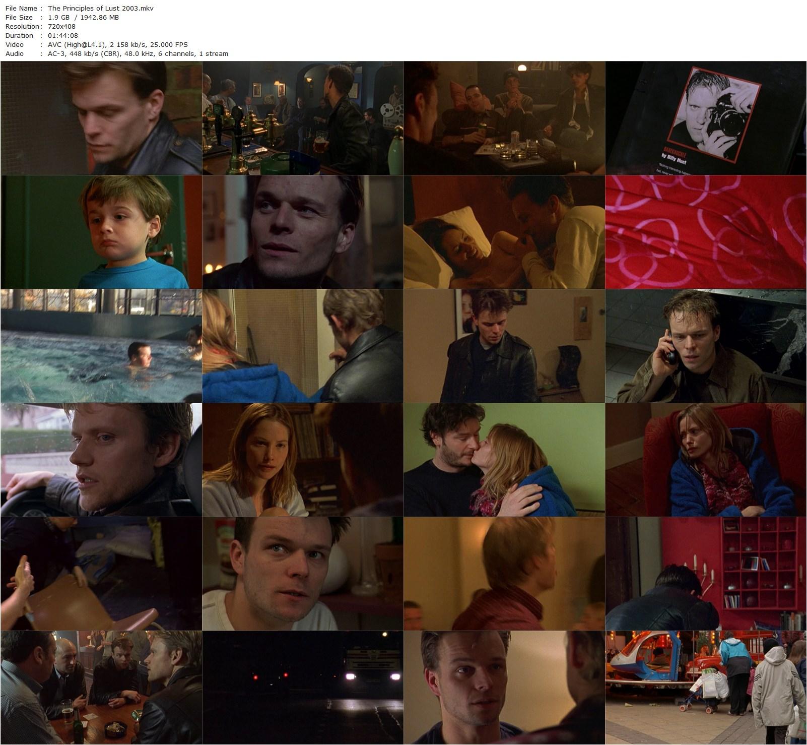 The Principles of Lust (2003) Penny Woolcock, Alec Newman, Marc Warren, Sienna Guillory-poster