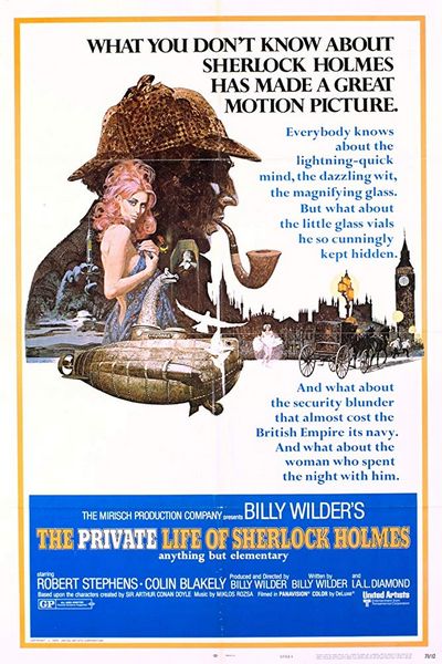 The Private Life of Sherlock Holmes (1970) Billy Wilder, Robert Stephens, Christopher Lee, Colin Blakely