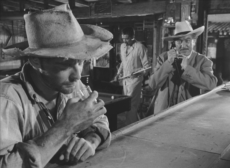 The Proud Ones (1953) Yves Allégret, Rafael E. Portas, Michèle Morgan, Gérard Philipe, Víctor Manuel Mendoza-poster