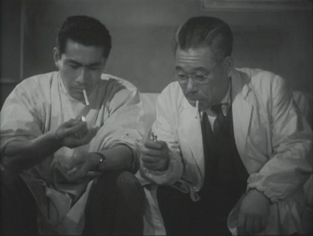 The Quiet Duel (1949) Akira Kurosawa, Toshirô Mifune, Takashi Shimura, Miki Sanjô, Drama-poster