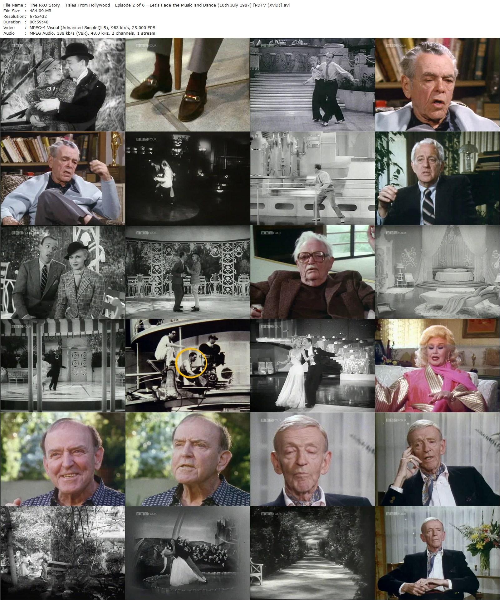 Hollywood the Golden Years: The RKO Story (1987) Edward Asner, Linwood G. Dunn, Ginger Rogers-poster