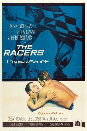 The Racers (1955) Henry Hathaway, Kirk Douglas, Bella Darvi, Gilbert Roland