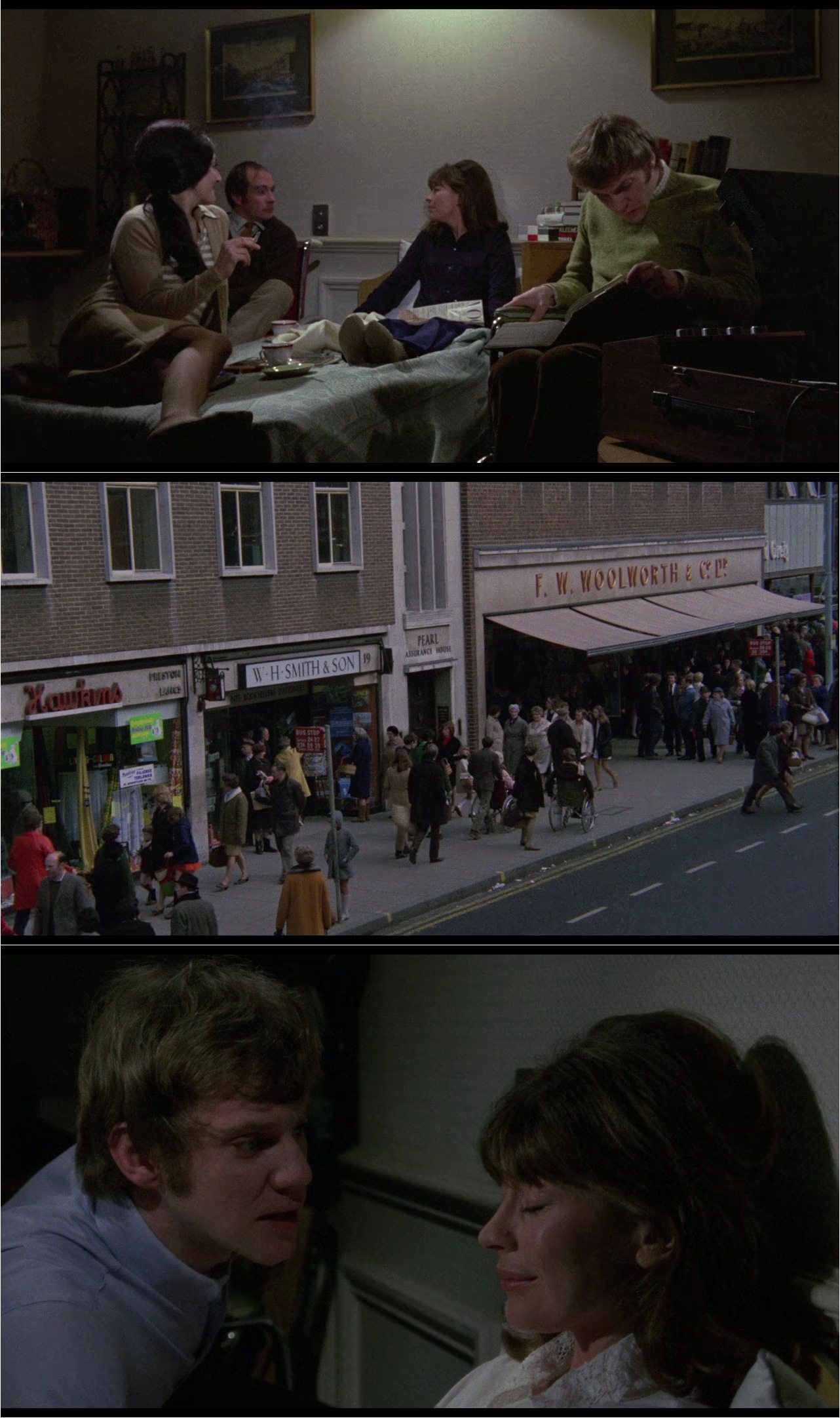 The Raging Moon (1971) Bryan Forbes, Malcolm McDowell, Nanette Newman, Georgia Brown, Drama, Romance-poster