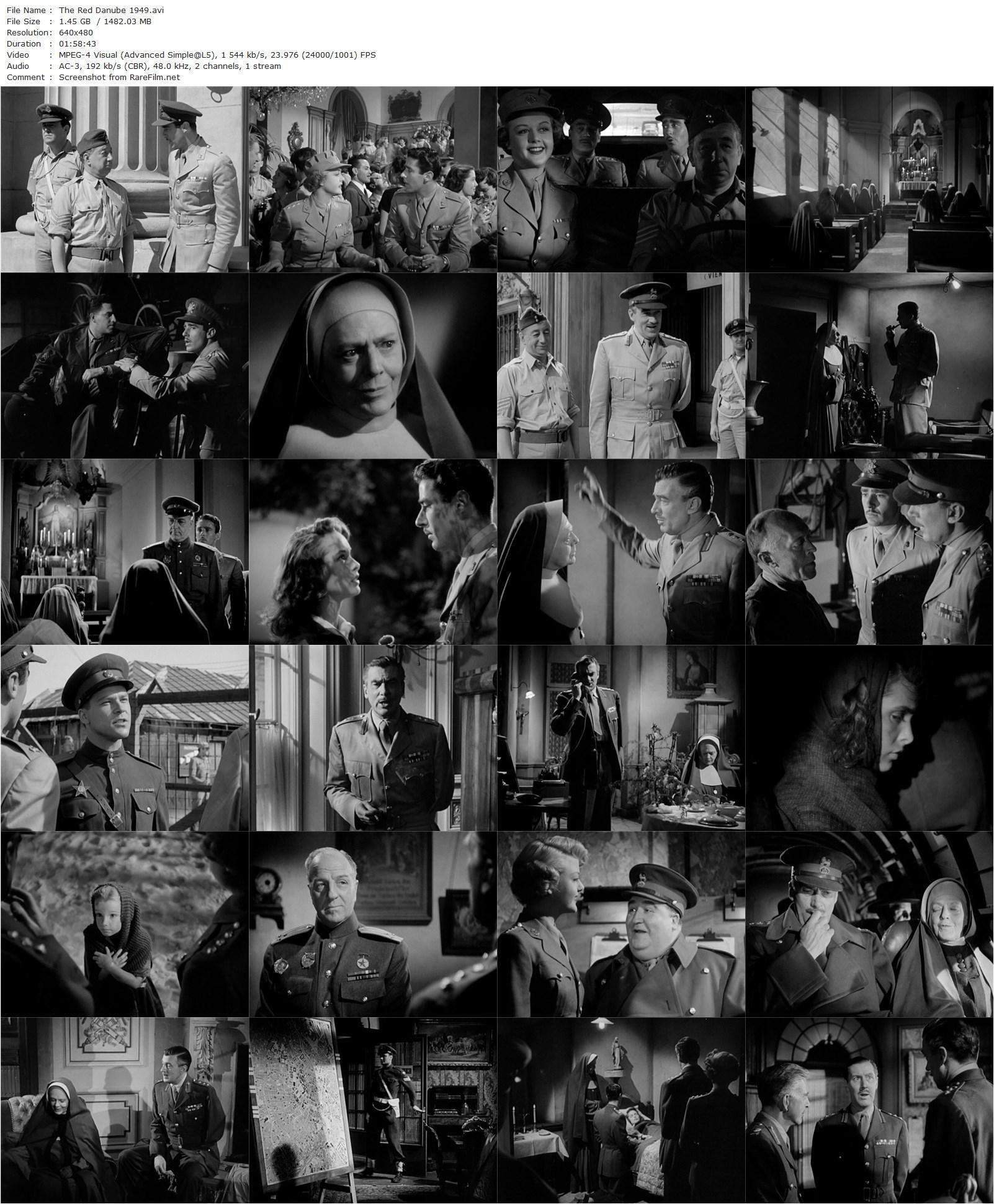 The Red Danube (1949)-poster