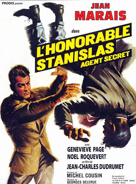 The Reluctant Spy / L’honorable Stanislas agent secret (1963) Jean-Charles Dudrumet, Jean Marais, Geneviève Page, Maurice Teynac