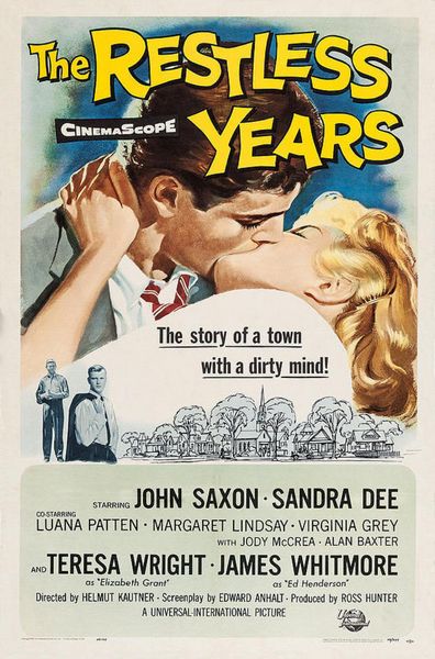 The Restless Years (1958) Helmut Käutner, John Saxon, Sandra Dee, Teresa Wright