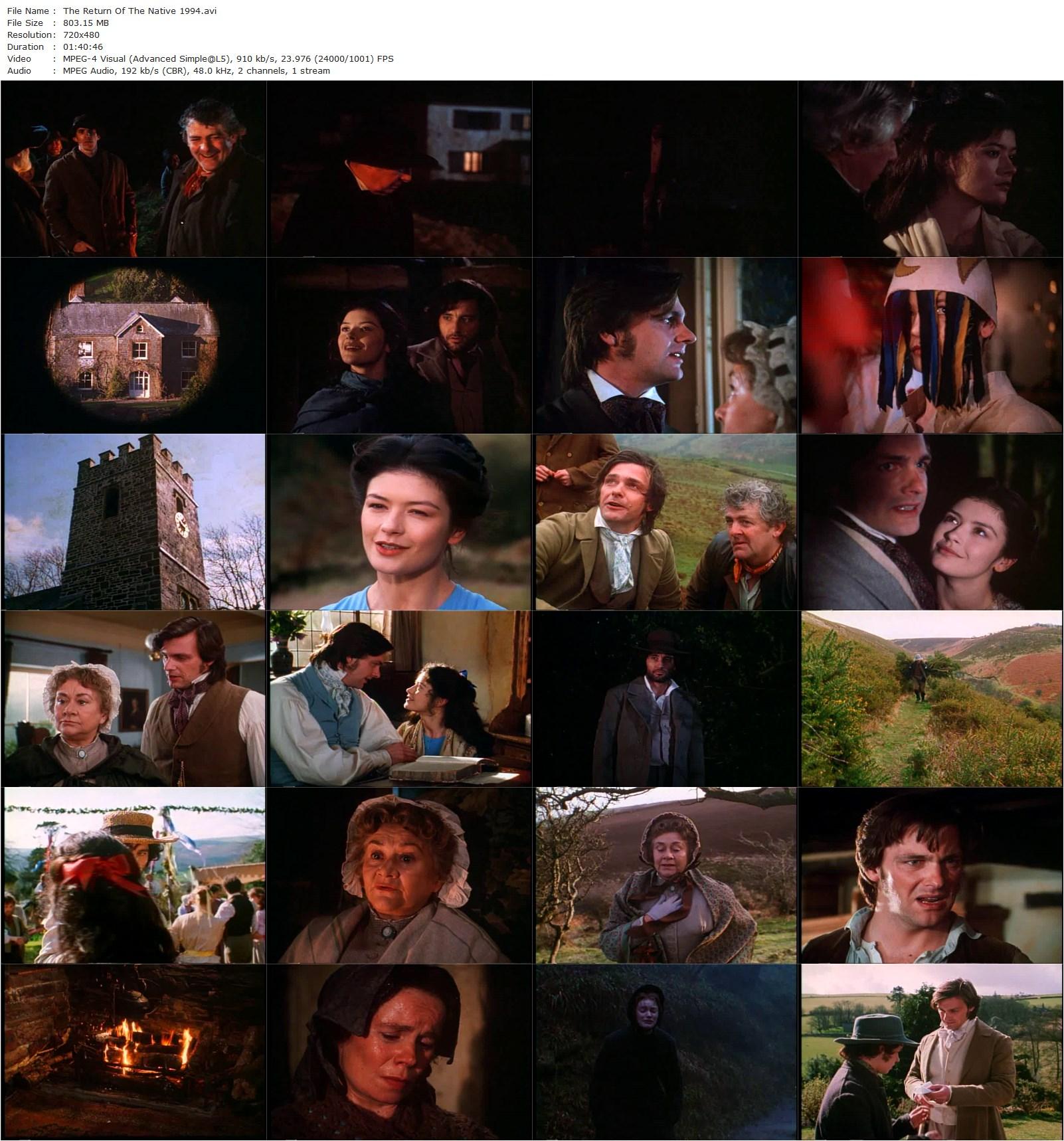 The Return of the Native (1994) Jack Gold, Catherine Zeta-Jones, Clive Owen, Ray Stevenson-poster