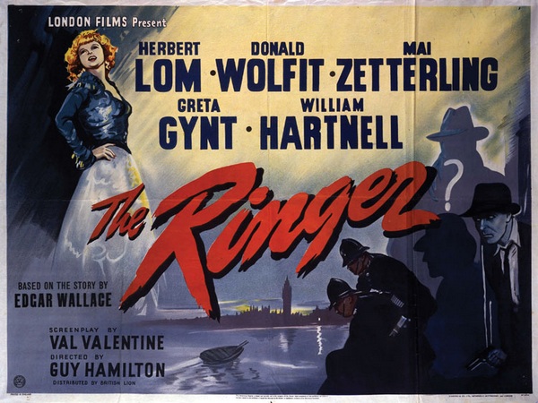 The Ringer (1952) Guy Hamilton, Herbert Lom, Donald Wolfit, Mai Zetterling, Mystery