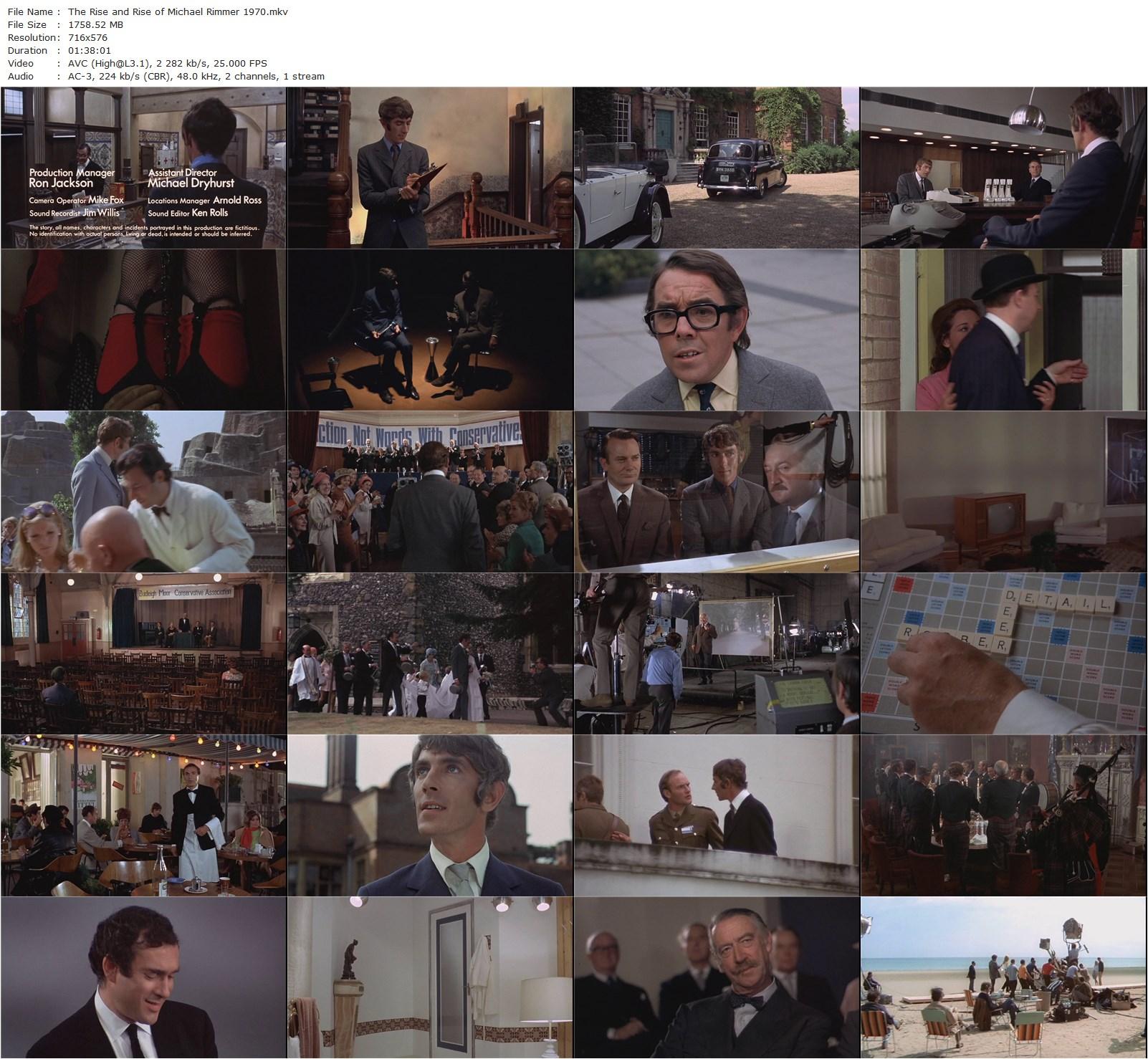 The Rise and Rise of Michael Rimmer (1970) Kevin Billington, Ann Beach, Desmond Walter-Ellis, Peter Cook-poster