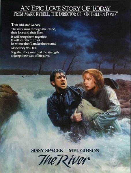 The River (1984) Mark Rydell, Mel Gibson, Sissy Spacek, Shane Bailey