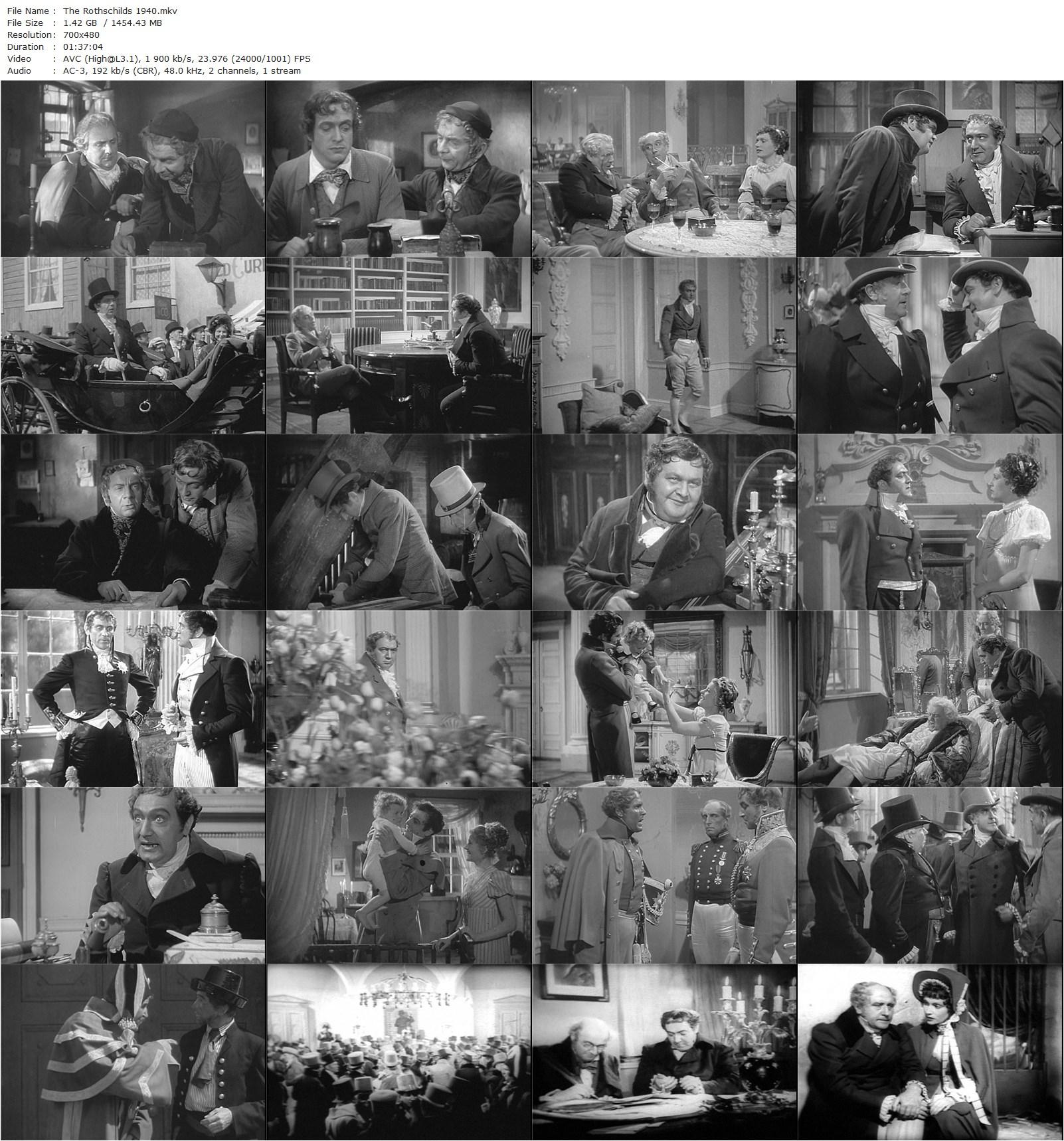 The Rothschilds AKA Die Rothschilds (1940) Erich Waschneck, Erich Ponto, Carl Kuhlmann, Albert Lippert-poster