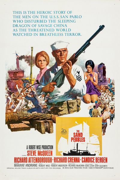 The Sand Pebbles (1966) Robert Wise, Steve McQueen, Richard Attenborough, Candice Bergen