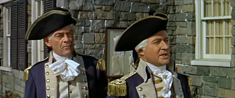 The Scarlet Coat (1955) John Sturges, Cornel Wilde, Michael Wilding, George Sanders-poster