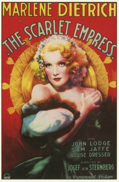 The Scarlet Empress (1934) Josef von Sternberg, Marlene Dietrich, John Lodge, Sam Jaffe, Drama, History, Romance