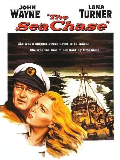 The Sea Chase (1955) John Farrow, John Wayne, Lana Turner, David Farrar