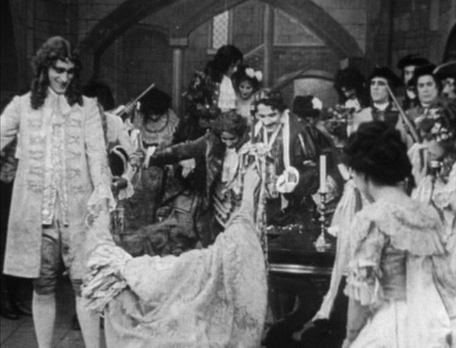 D.W. Griffith - The Sealed Room (1909)-poster