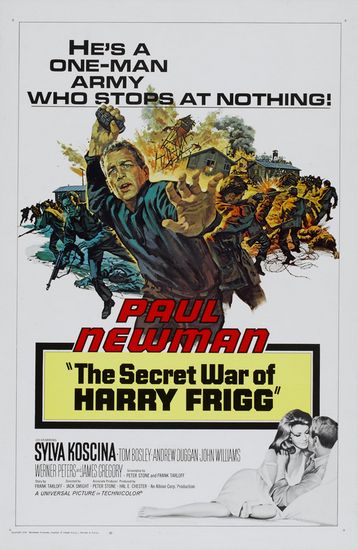 The Secret War of Harry Frigg (1968) Jack Smight, Paul Newman, Sylva Koscina, Andrew Duggan