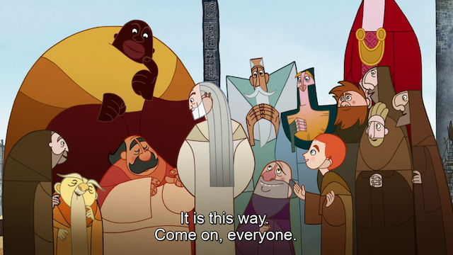 The Secret of Kells (2009)-poster