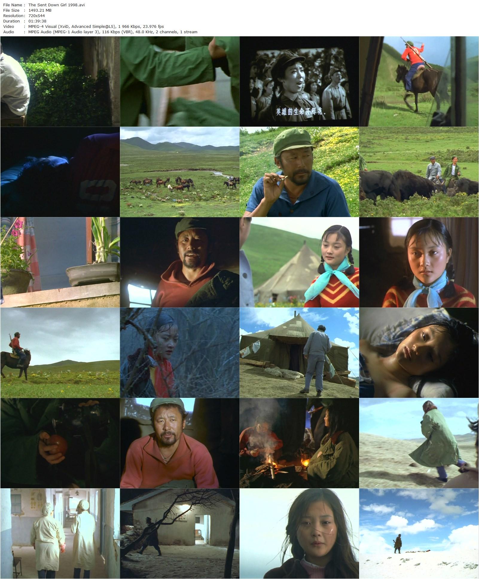 Xiu Xiu: The Sent-Down Girl (1998) Joan Chen, Xiaolu Li, Lopsang, Zheng Qian-poster