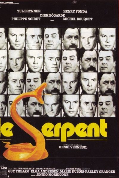 The Serpent (1973) Henri Verneuil, Yul Brynner, Henry Fonda, Dirk Bogarde