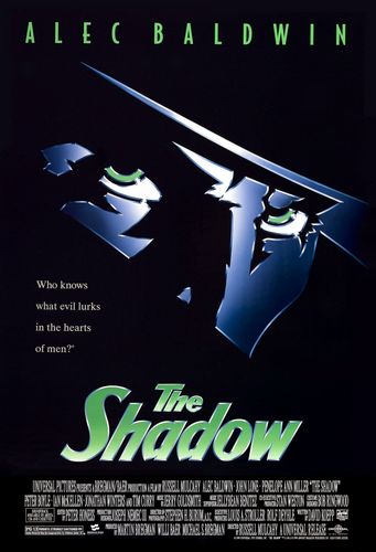 The Shadow (1994) Russell Mulcahy, Alec Baldwin, John Lone, Penelope Ann Miller