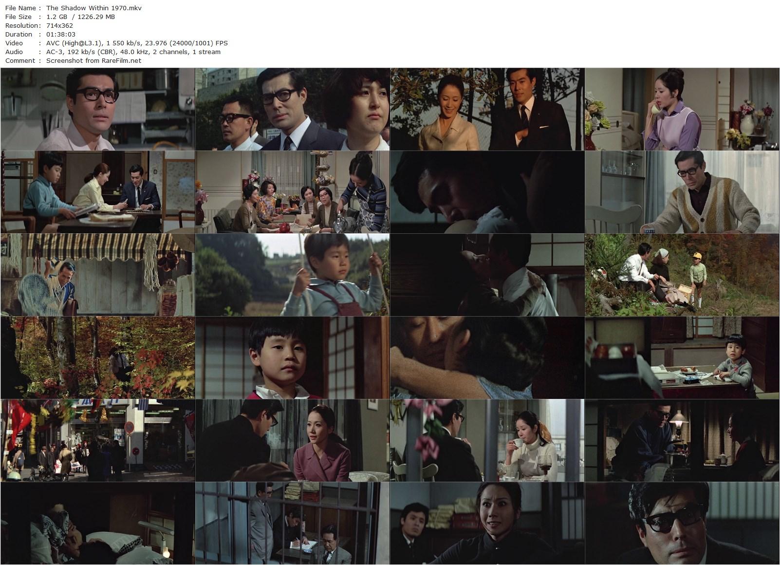 Kage no kuruma / The Shadow Within (1970) Yoshitarô Nomura, Shima Iwashita, Gô Katô, Mayumi Ogawa-poster