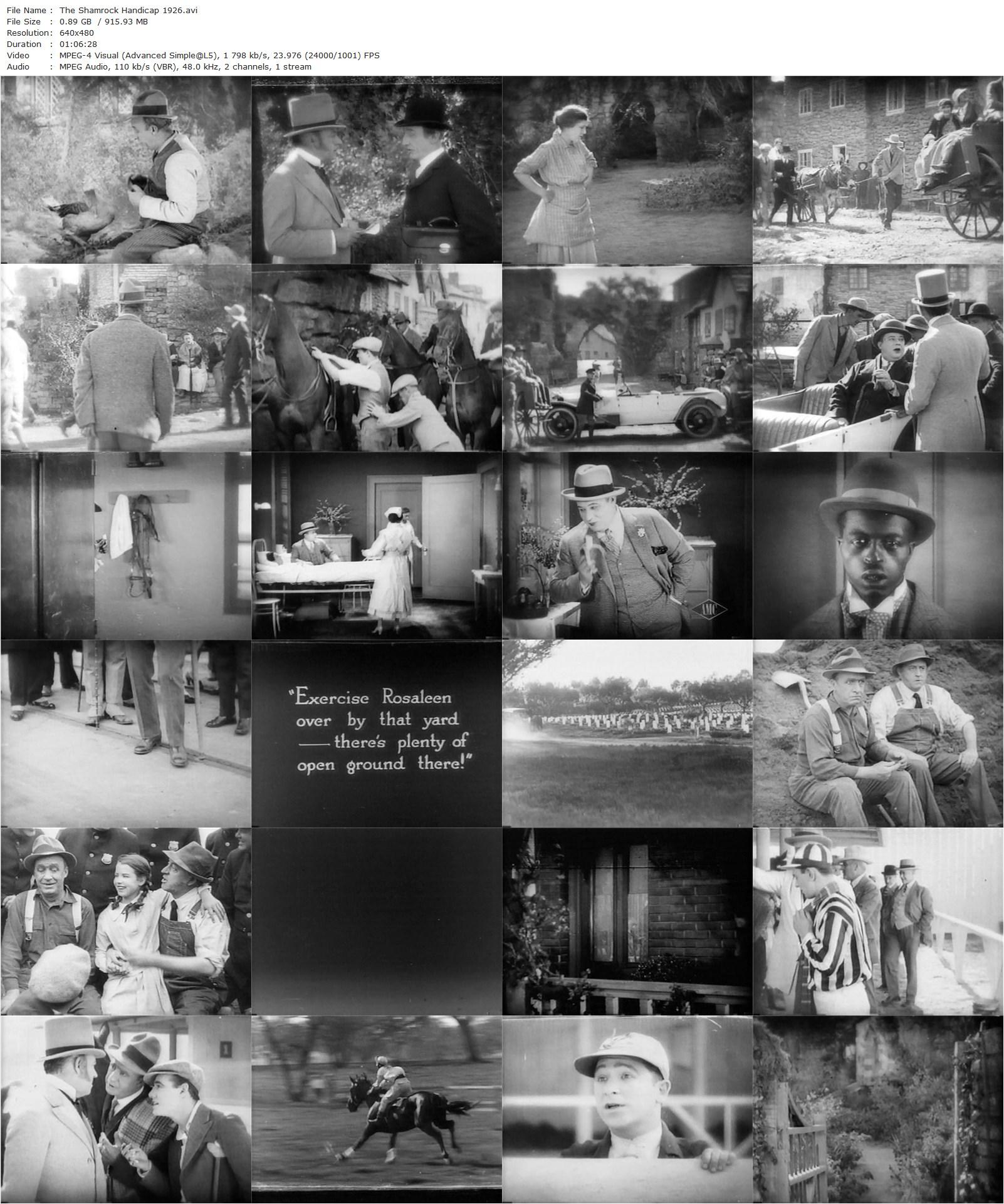 The Shamrock Handicap (1926) John Ford-poster