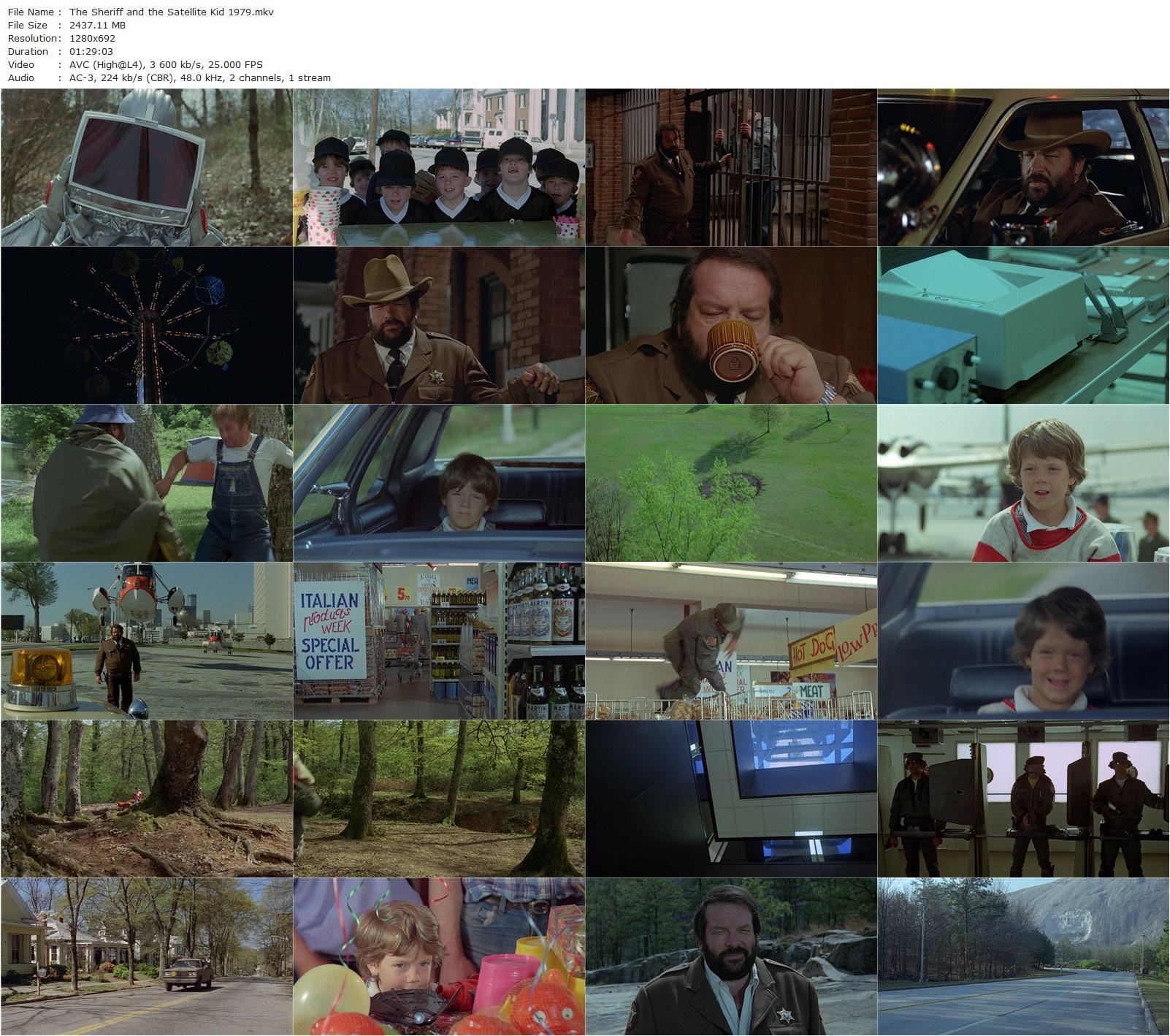 The Sheriff and the Satellite Kid AKA Uno sceriffo extraterrestre… poco extra e molto terrestre (1979) Michele Lupo, Bud Spencer, Raimund Harmstorf, Cary Guffey-poster