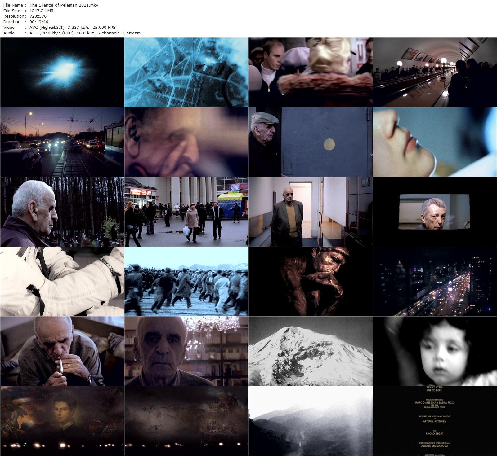 The Silence of Pelesjan AKA Il silenzio di Pelesjan (2011) Pietro Marcello, Artavazd Peleshian, Enrico Ghezzi, Aleksandra Khokhlova-poster