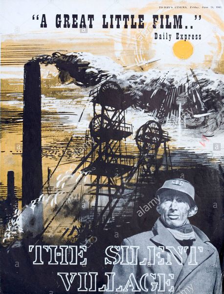 The Silent Village (1943) Humphrey Jennings, Villagers of Cwmgiedd, Documentary, Drama, Short