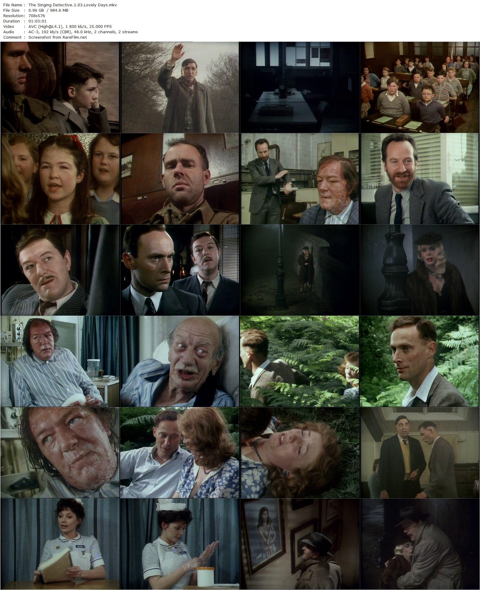 The Singing Detective (1986) Jon Amiel, Michael Gambon, Patrick Malahide, Joanne Whalley-poster