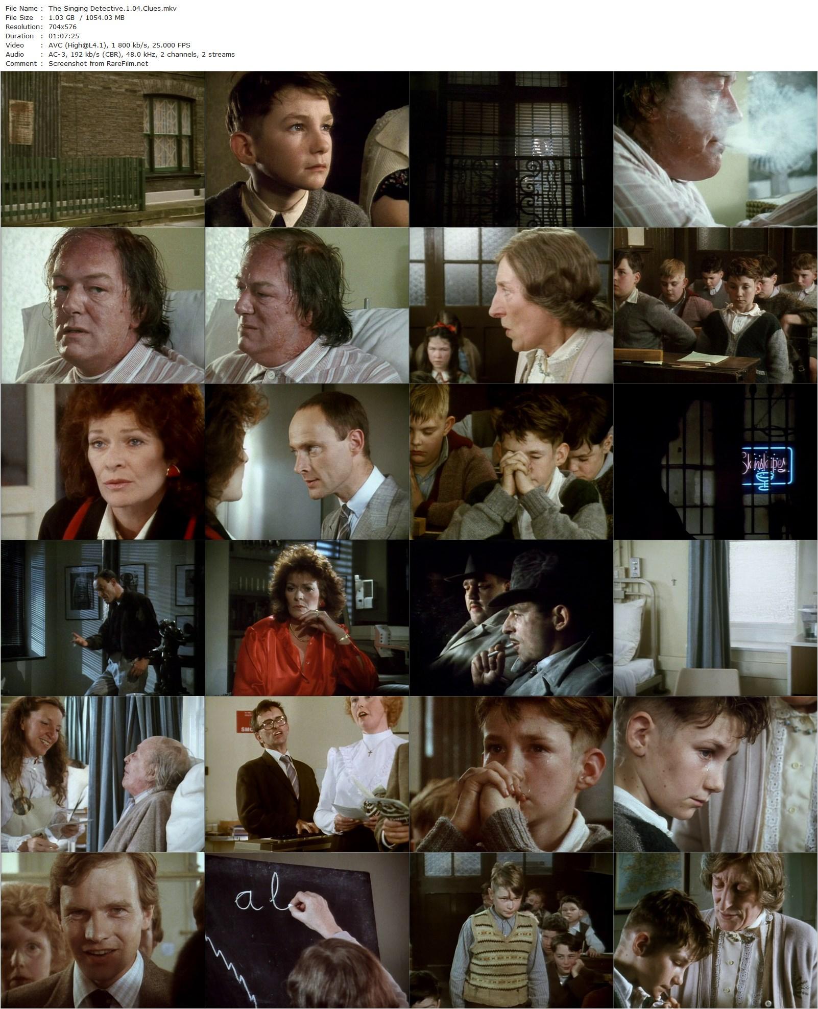 The Singing Detective (1986) Jon Amiel, Michael Gambon, Patrick Malahide, Joanne Whalley-poster